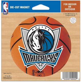 Wincraft Dallas Mavericks 4 1/2" Die-Cut Magnet
