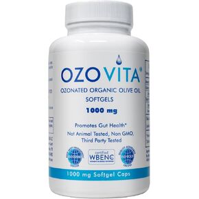 | Ozonated Organic Olive Oil Softgels | 1000 mg | Count Two Month Supply