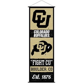 Colorado Buffaloes Banner and Scroll Sign