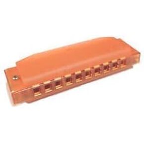 HOHNER Clearly Colorful Translucent Harmonica - Orange