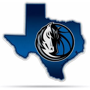 Rico Industries NBA Basketball Dallas Mavericks Primary Shape Cut Pennant - Home and Living Room Décor - Soft Felt EZ to Hang