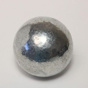 Zinc Metal 99.99% Pure Ball Element 30 Zn Chemistry Sample - Science experiment - Chemistry kit - Periodic Table, Element Collection, Post-Transition Metals