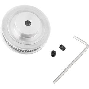 Hilitand Aluminum GT2 Timing Belt Pulleys, 60 Teeth 60T 5mm Bore Timing Pulley for 3D Printer