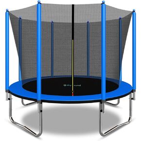 SkyBound 10FT 12FT 14FT 15FT 16FT ترامبولين مع شبكة مغلقة، ترامبولين كبير للأطفال والكبار - معتمد من ASTM - ترامبولين ترفيهية شديدة التحمل - ترامبولين خارجي للأطفال - متعة في الهواء الطلق in Kuwait