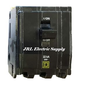 QOB360VH Square D 3 Pole Bolt-on High Interrupting 22K Thermal Magnetic Miniature Breaker 240 Volt 60 Amp QOB360VH 60 Amp