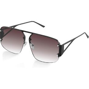 نظارات شمسية ريترو معدنية بدون إطار - إطارات أنيقة للرجال والنساء in Kuwait