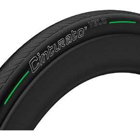 Pirelli Cinturato Velo Road Bike Tire (Long Rides), Clincher Tubeless Ready, Confident Handle Vari Terrains & Worst Conditions, X-Puncture Protect,(1) Tire, Black or Classic Tan Sidewall / Vari Sizes
