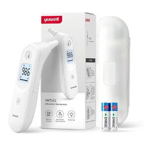 yuwell Thermometer, Digital Ear Thermometer for Adults, Babies, Toddlers and Kids – Fast, Gentle, and Accurate…