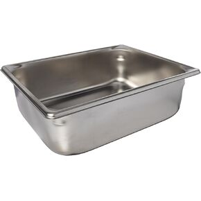 Vollrath 4" Deep Super Pan V™ Stainless Steel Half-Size Steam Table Pan