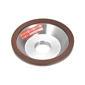 uxcell 5-Inch Flaring Cup Diamond Grinding Wheels Resin Bonded Abrasive Wheel for Carbide Metal 240 Grits 75%