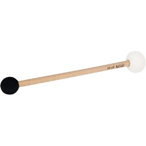 Double-headed Singing Bowl Mallet Double-ended Rubber Felt Drum Mallet Rubber Headed Drum Mallets Percussion Instrument Part Bass Drum Mallet Wooden Handle Drumsticks Drum Sticks