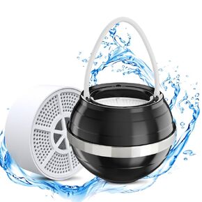 Bath Ball Filter - Premium Bathtub Water Filter for Softer Skin & Hair, Bathtub Filter for Tub Faucet | 2,500 Gal of Filtration | BPA Free | Easy to Install | with Screen Display
