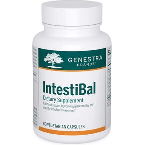 Genestra Brands IntestiBal | with Essential Oils from Ginger and Wormwood | 60 Capsules