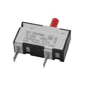 914592-01 Push to reset thermal circuit breaker switch compatible with Dyson DC25 DC24 upright vacuum cleaners