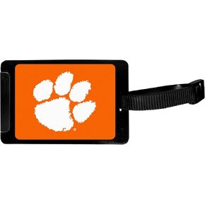 Siskiyou Sports Unisex NCAA Clemson Tigers Luggage Tag, Black, 3.25"