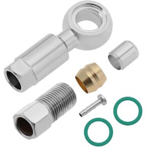 eMagTech 1 Set BH90 Olive Hose Adapter Bicycle Fittings Accessories Set Olive and Conecter Insert Hydraulic Disc Brake Hose Compatible with BH90 Bicycles