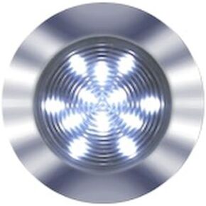 SeaSense Recessed Mount Accent LED Light, Red/White