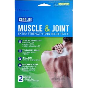 Great Lakes Wholesale 8070790155 2Ct Heat Pain Patch Health Products