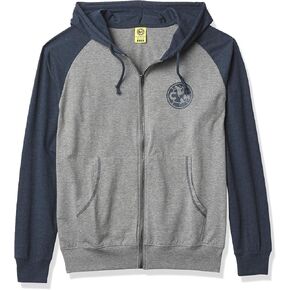 Icon Sports Mens Federación Mexicana de Fútbol Asociación Full-Zip Lightweight Hoodie