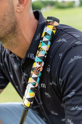 Good Putts Golf Putter Grip - Anti-Slip Putter Grips - Advanced Surface Texture for Improved Tackiness and Feedback (Leopard Theme – The Leo) in Saudi Arabia