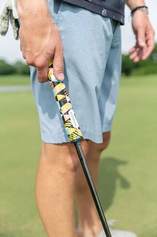 Good Putts Golf Putter Grip - Anti-Slip Putter Grips - Advanced Surface Texture for Improved Tackiness and Feedback (Leopard Theme – The Leo) in Saudi Arabia
