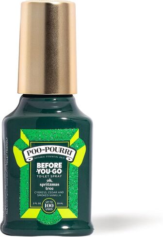 Poo-Pourri, Toilet Spray, Oh Spritzmas Tree, 2 Fl Oz- Vanilla Bourbon in Saudi Arabia