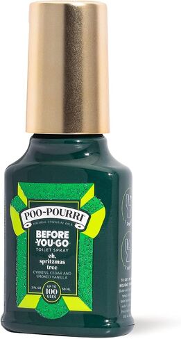 Poo-Pourri, Toilet Spray, Oh Spritzmas Tree, 2 Fl Oz- Vanilla Bourbon in Saudi Arabia