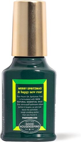 Poo-Pourri, Toilet Spray, Oh Spritzmas Tree, 2 Fl Oz- Vanilla Bourbon in Saudi Arabia