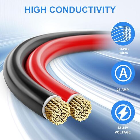 قابس ومقبس محرك التصيد 12 فولت/24 فولت، موصل محرك التصيد 8 سلك AWG ذكر وأنثى متوافق مع قارب بحري يخت كاياك مين كوتا دليل المحرك نيوبورت، مجموعة مقبس توصيل سريع مقاوم للماء in Kuwait