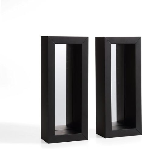 Danya B. مجموعة مكونة من شمعدانين عموديين بمرآة رأسية بإطار معدني in Kuwait