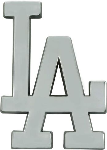 FANMATS 26622 Los Angeles Dodgers 3D Chrome Metal Auto Emblem in Saudi Arabia