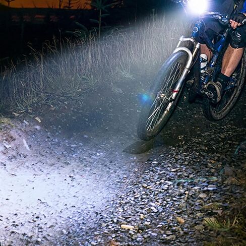 المصباح الأمامي للدراجة، مصابيح الدراجة مع إيقاف التشغيل التلقائي مع كابل بيانات للركوب الليلي للتخييم والمشي لمسافات طويلة in Kuwait