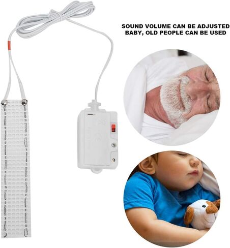 Bedwetting For Kids,ANGGREK Electric Bedwetting Alarm Reusable Bedwetting Sensor For Baby Infants Toddler Elderly in Saudi Arabia