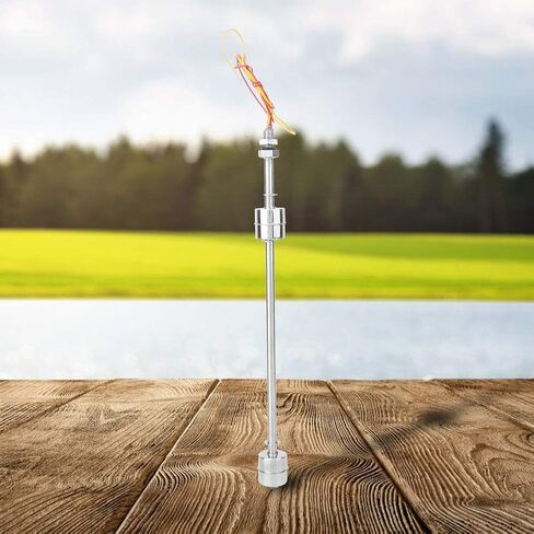 Float Switch,DC 0~110V Stainless Steel Double Ball Float Switch Liquid Level Controller Sensor Switch for Water Tank,Pool,Sink,Fish Tank,etc,Large Size (500mm)(Floating body 300mm) in Saudi Arabia