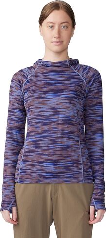 Mountain Hardwear Women's Crater Lake Active Hoody, Berry Vivid Frequency Print, Small in Saudi Arabia