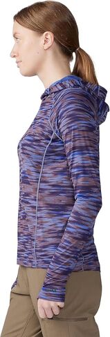 Mountain Hardwear Women's Crater Lake Active Hoody, Berry Vivid Frequency Print, Small in Saudi Arabia