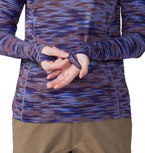 Mountain Hardwear Women's Crater Lake Active Hoody, Berry Vivid Frequency Print, Small in Saudi Arabia