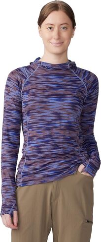 Mountain Hardwear Women's Crater Lake Active Hoody, Berry Vivid Frequency Print, Small in Saudi Arabia