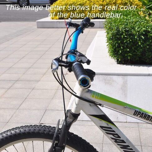 UPANBIKE Cycling 31.8mm Handlebar 700mm MTB Mountain Bike Bicycle Extra Long Handlebar Bike Riser Bar for Road Bike, BMX, Fixie Gear, Cycling in Saudi Arabia