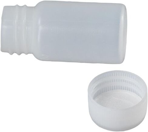 FEIYING 100pcs 10ml Plastic Travel Empty Small Mouth Graduated Lab Chemical Container Reagent Bottle, Sample Bottles Sealing Bottles Liquid Medicine Bottles with Caps in Saudi Arabia