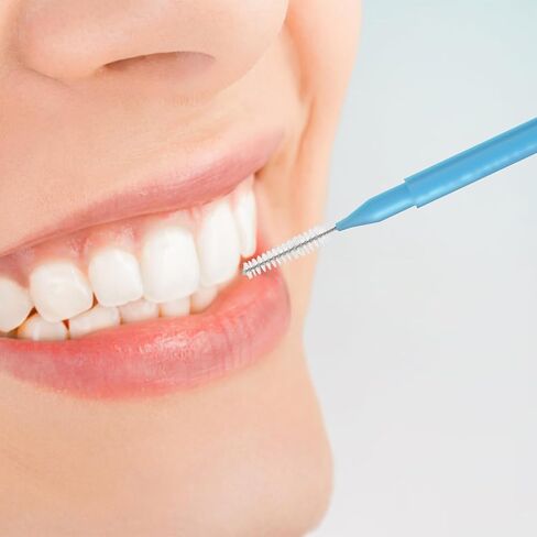 20 قطعة فرشاة الأقواس لتنظيف بين الأسنان فرشاة الأسنان نظافة الفم Flosser مسواك الأسنان لينة انحناء الخيط تنظيف الرأس أداة in Saudi Arabia