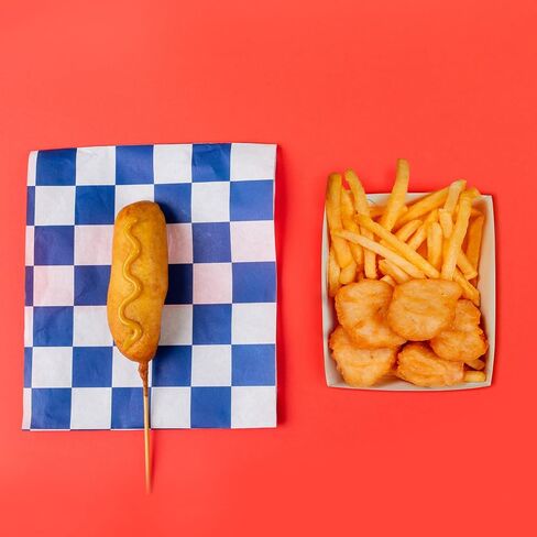 Baseball Paper Serving Trays - (60 Pack) 2 Lb Red and White Disposable Food Boats Eco Friendly For Concession Food & Condiments Carnivals Hot Dog Nacho in Saudi Arabia