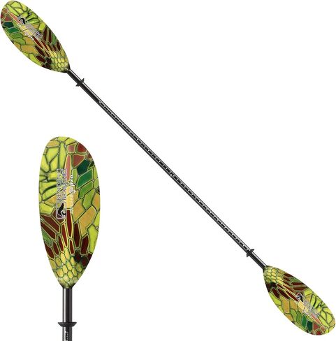 BENDING BRANCHES Angler Pro Fiberglass Straight Shaft 2-Piece Kayak Paddle in Kuwait