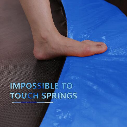 SkyBound 10FT 12FT 14FT 15FT 16FT ترامبولين مع شبكة مغلقة، ترامبولين كبير للأطفال والكبار - معتمد من ASTM - ترامبولين ترفيهية شديدة التحمل - ترامبولين خارجي للأطفال - متعة في الهواء الطلق in Kuwait