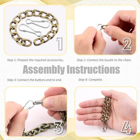 280 قطعة 304 خطافات زنبركية من الفولاذ المقاوم للصدأ، 3/4 بوصة 1 بوصة 6/5 بوصة 7/5 بوصة 8/5 بوصة ترقية معدنية 304 خطافات زنبركية من الفولاذ المقاوم للصدأ، خطاف مشبك معدني مقاوم للصدأ in Kuwait