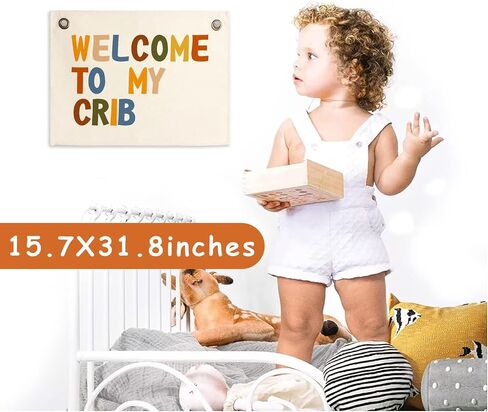 Kids Room Wall Art Sign Decor Cool Kids Club Canvas Banner Baby Boys Girls Room Decor Colorful Nursery Decoration Inspirational Hanging Flag Play Banner for Door Playroom Classroom Party Supply Gift in Saudi Arabia