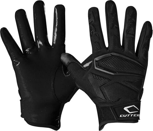 Cutters Gamer Padded Football Glove for Lineman and All-Purpose Player. Grip Football Glove. Youth & Adult Sizes in Saudi Arabia