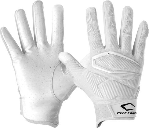 Cutters Gamer Padded Football Glove for Lineman and All-Purpose Player. Grip Football Glove. Youth & Adult Sizes in Saudi Arabia