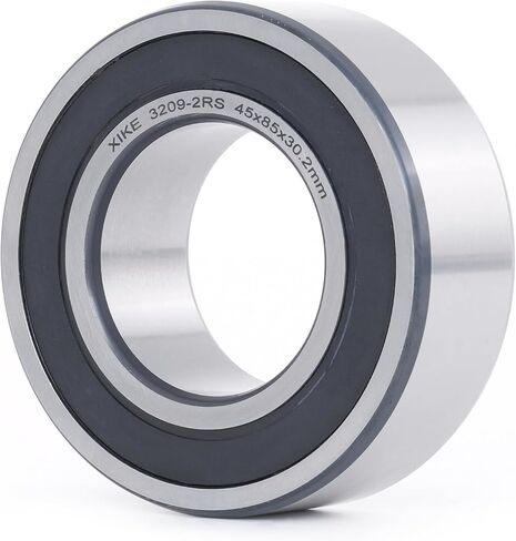 XIKE 1 Pcs 3209-2RS/5209-2RS Sealed Angular Contact Ball Bearing 45x85x30.2mm Double Row, Fits DIY/CNC/Motor/Auto A/C, Water Pump/Industry/Agriculture/Engineering/Textile/Garden Machinery. in Kuwait