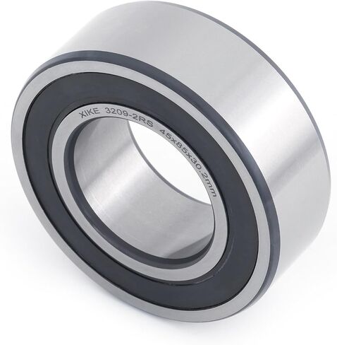 XIKE 1 Pcs 3209-2RS/5209-2RS Sealed Angular Contact Ball Bearing 45x85x30.2mm Double Row, Fits DIY/CNC/Motor/Auto A/C, Water Pump/Industry/Agriculture/Engineering/Textile/Garden Machinery. in Kuwait